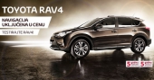 Toyota RAV4 Elegant: Navigacija u serijskoj opremi